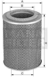 MANN-FILTER H 11 106 Hydraulic Filter, automatic transmission